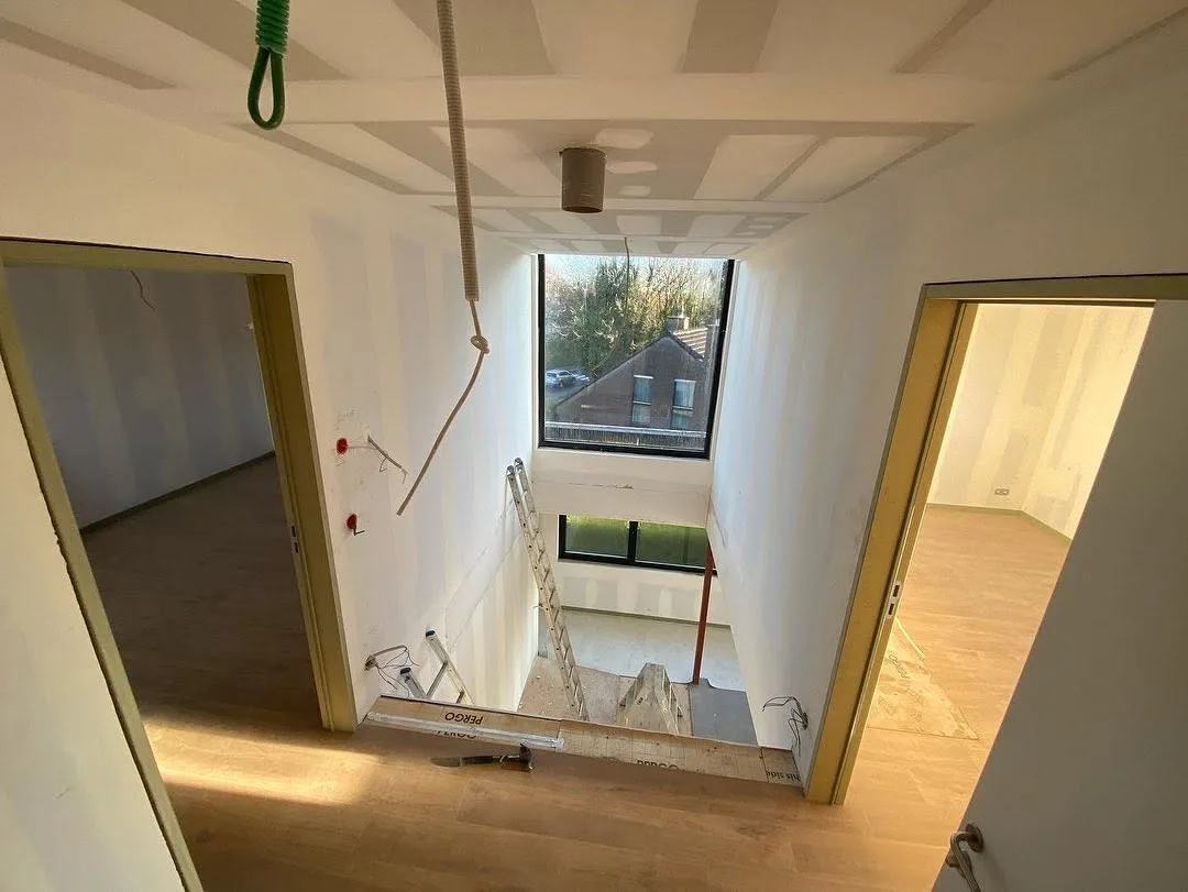 Nieuwbouw vrijstaande eengezinswoning in houtskeletbouw - Sint-Denijs-Westrem Gent (8)