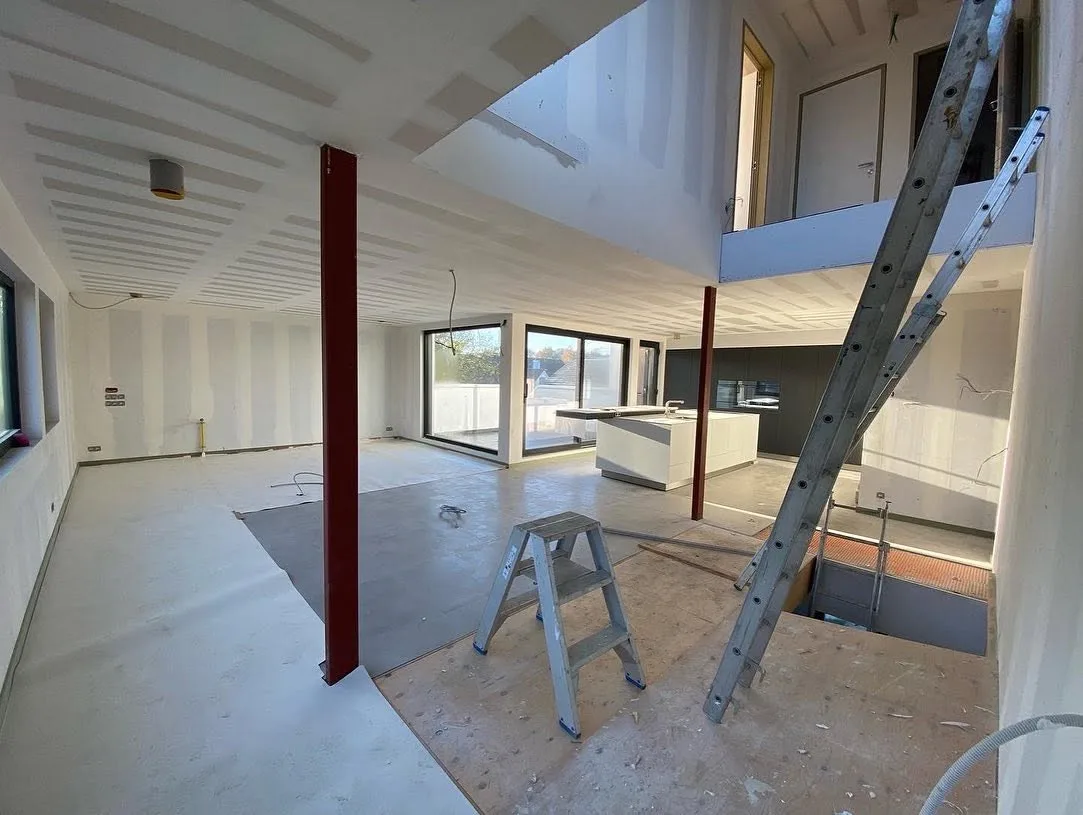 Nieuwbouw vrijstaande eengezinswoning in houtskeletbouw - Sint-Denijs-Westrem Gent (10)