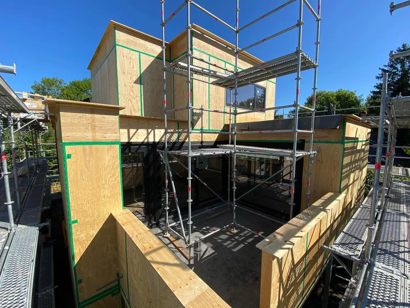 Nieuwbouw vrijstaande eengezinswoning in houtskeletbouw - Sint-Denijs-Westrem Gent (21)