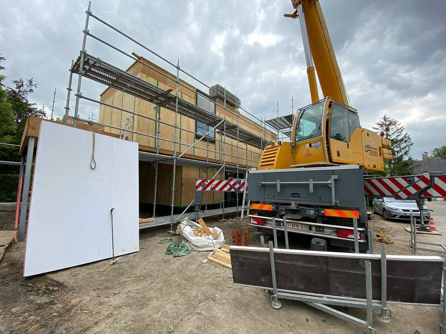 Nieuwbouw vrijstaande eengezinswoning in houtskeletbouw - Sint-Denijs-Westrem Gent (23)