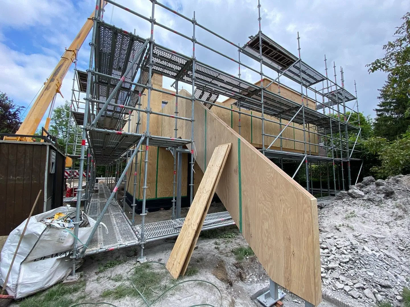 Nieuwbouw vrijstaande eengezinswoning in houtskeletbouw - Sint-Denijs-Westrem Gent (26)