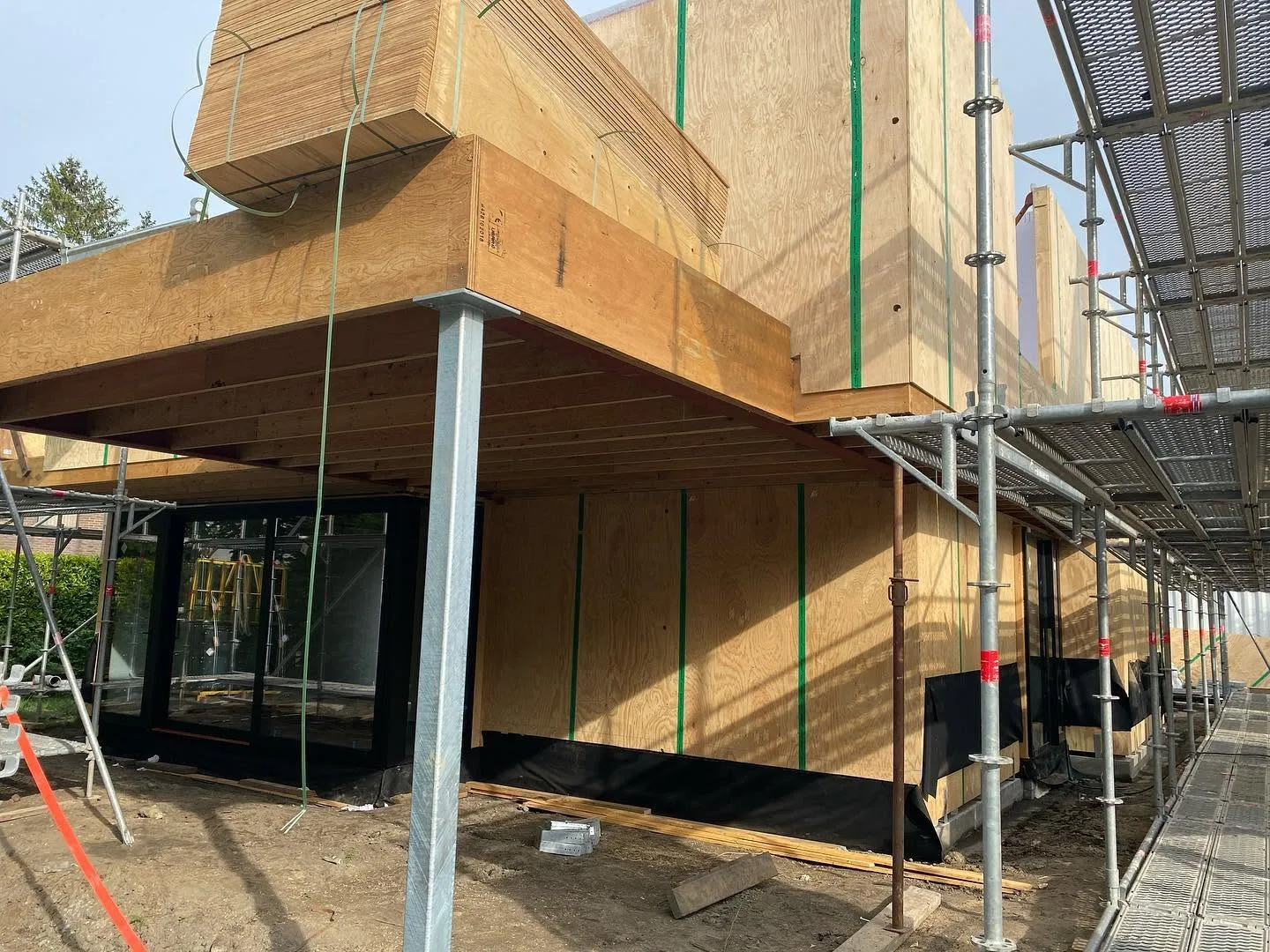 Nieuwbouw vrijstaande eengezinswoning in houtskeletbouw - Sint-Denijs-Westrem Gent (28)