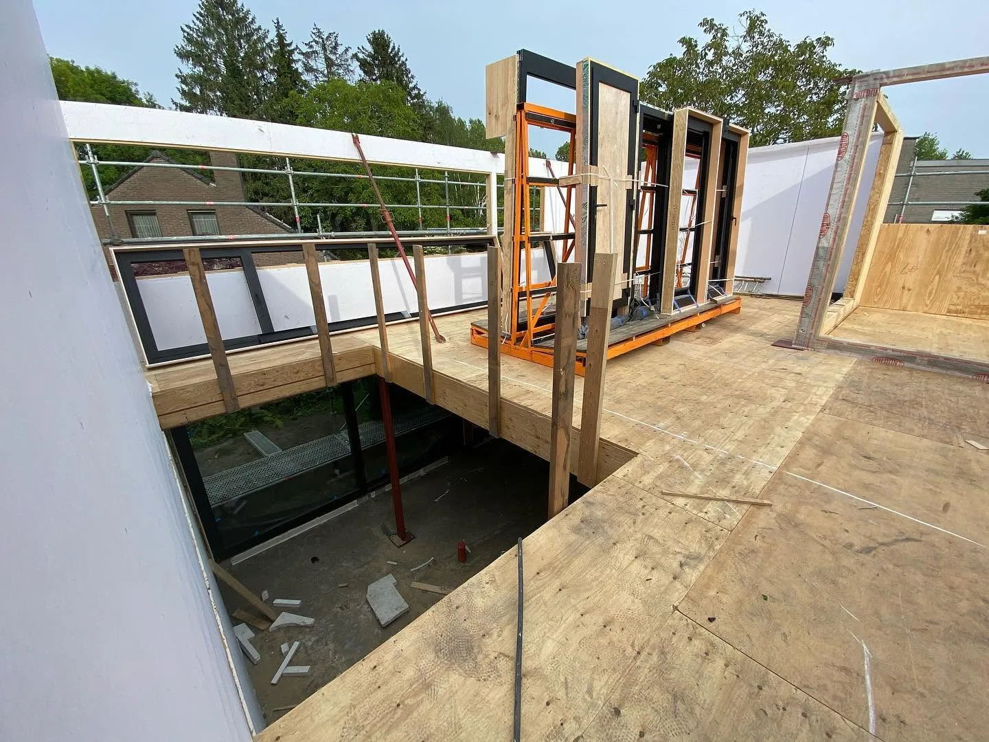 Nieuwbouw vrijstaande eengezinswoning in houtskeletbouw - Sint-Denijs-Westrem Gent (31)
