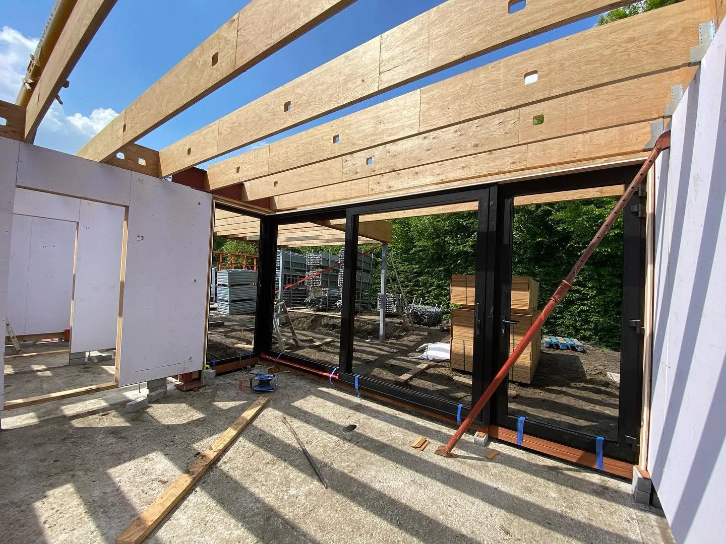Nieuwbouw vrijstaande eengezinswoning in houtskeletbouw - Sint-Denijs-Westrem Gent (32)