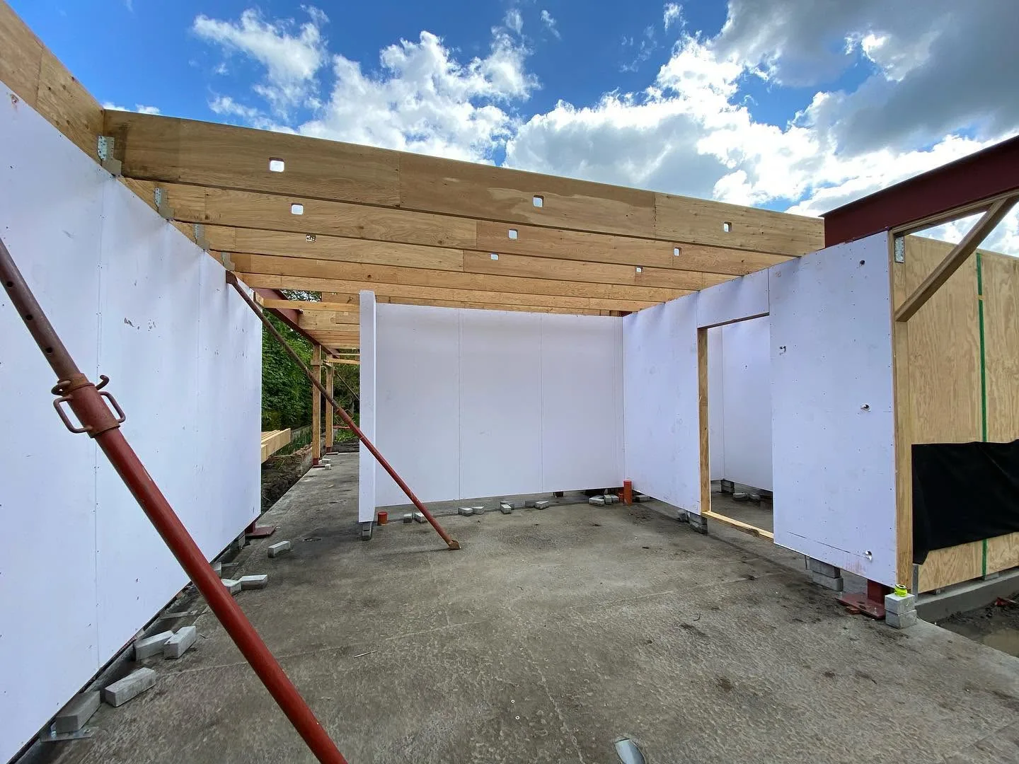 Nieuwbouw vrijstaande eengezinswoning in houtskeletbouw - Sint-Denijs-Westrem Gent (41)