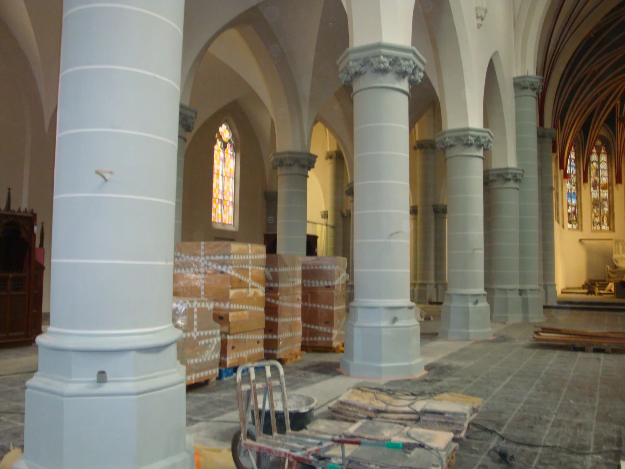 Restauratie van een beschermde kerk en het orgel - Duffel (13)