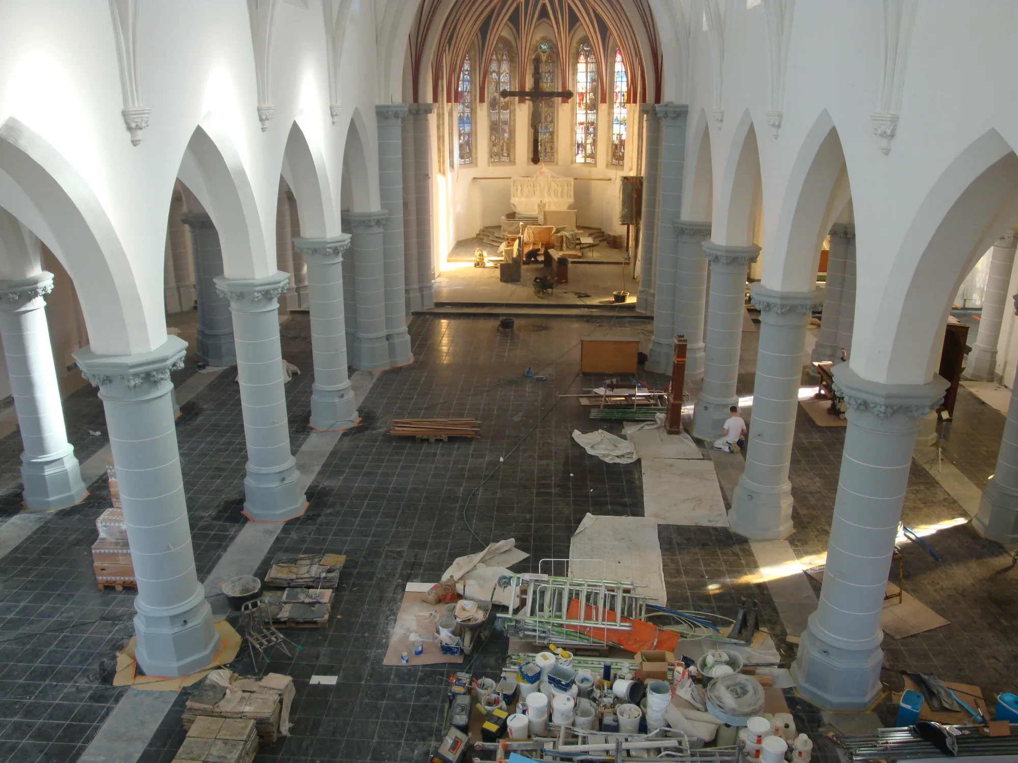 Restauratie van een beschermde kerk en het orgel - Duffel (15)